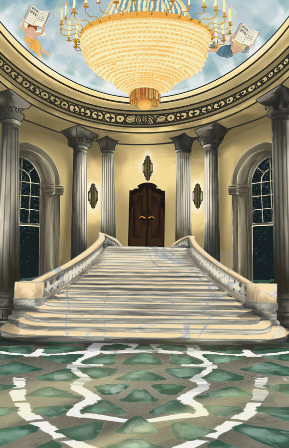 Theater main entrance