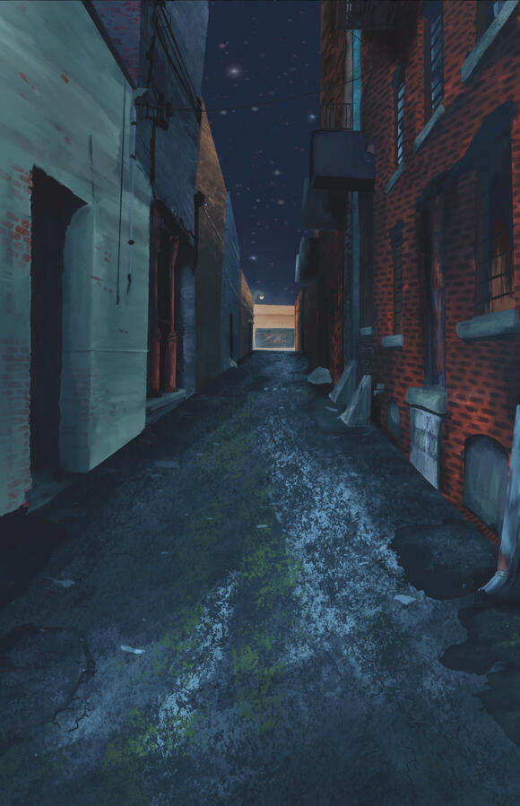 Alleyway in Park Ridge